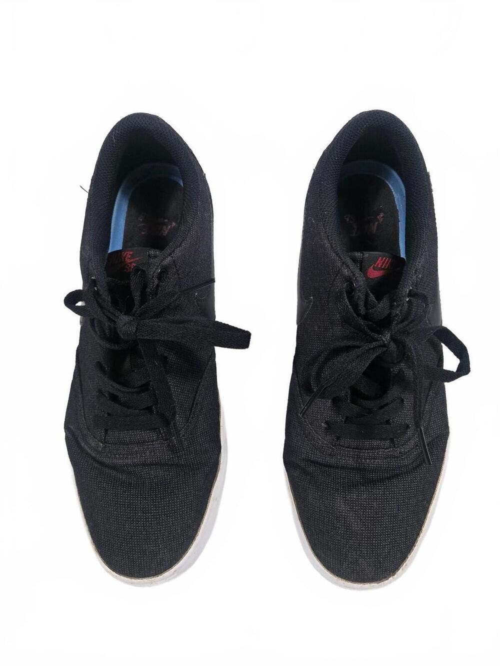 Nike SB Check Solar Canvas Black Team Red Men 9 Casual Skate